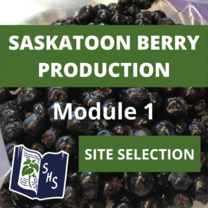 Saskatoon berry Production - Site Selection